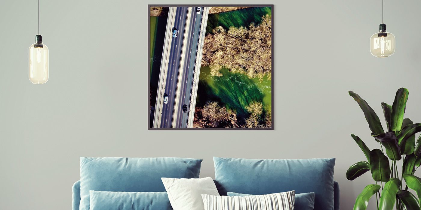 Wandbilder Drohnenfotos